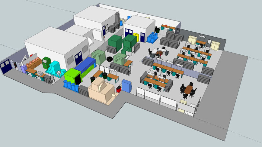 Ayurvedic Factory Design Layout